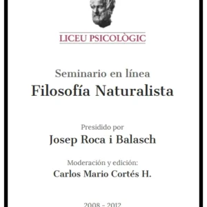 Seminario en línea: filosofía naturalista
